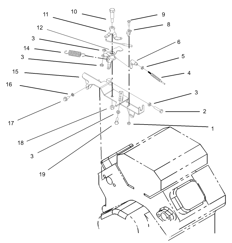Throttle Linkage Assembly