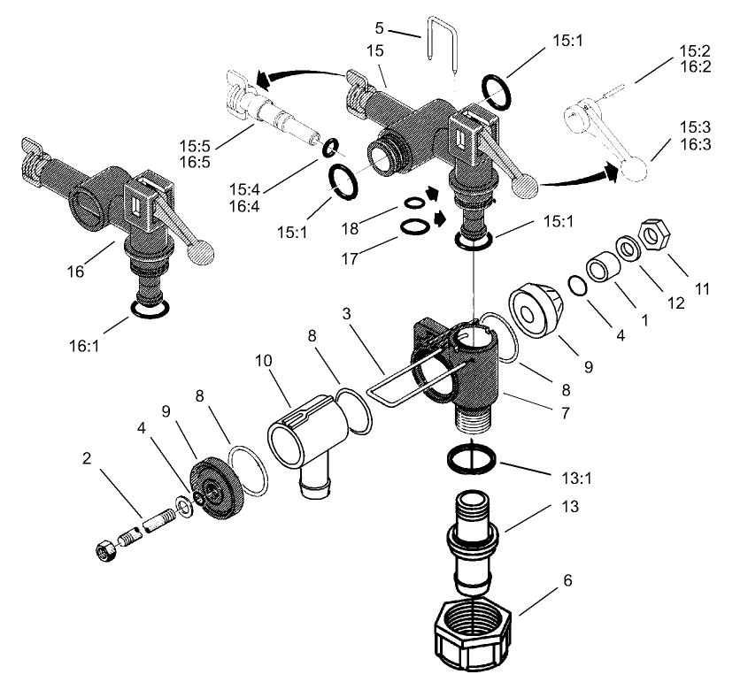 Boom Valve Assembly No. 106-4882