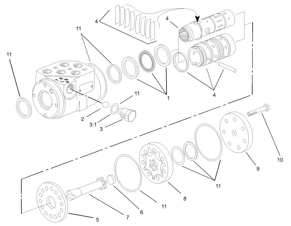 Steering Control Assembly No. 92-3502