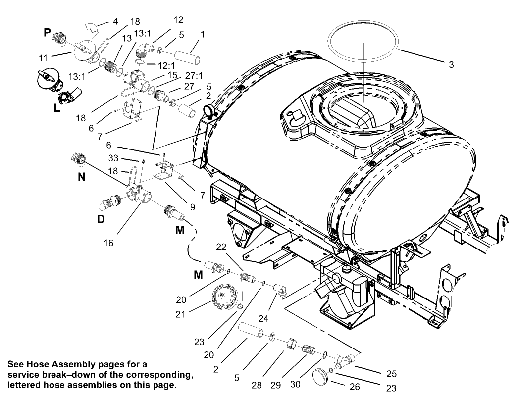 Tank Hose Assembly