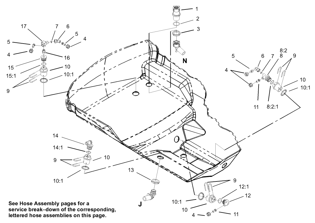 Lower Sprayer Component Assembly