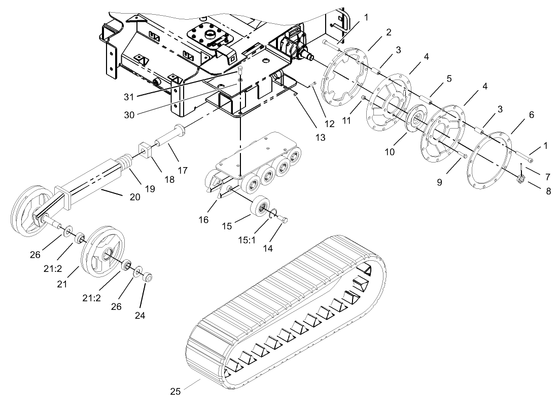 Track and Traction Assembly