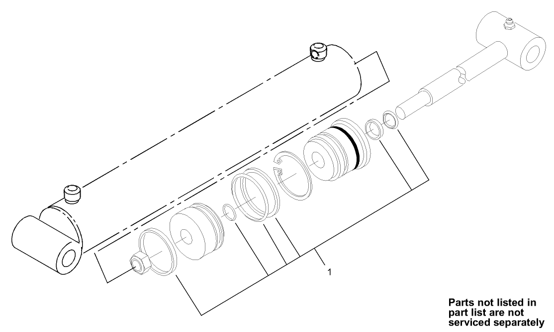 Lift Cylinder Assembly No. 99-6162