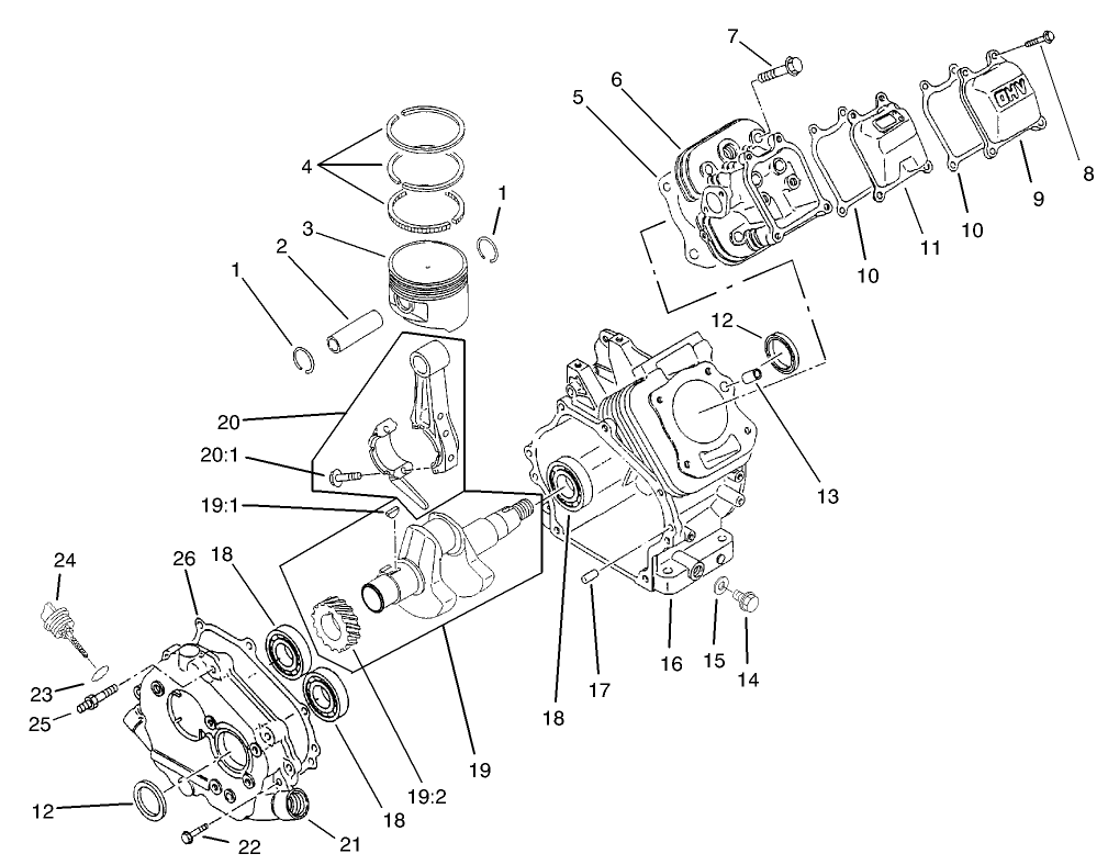 Crankcase Assembly