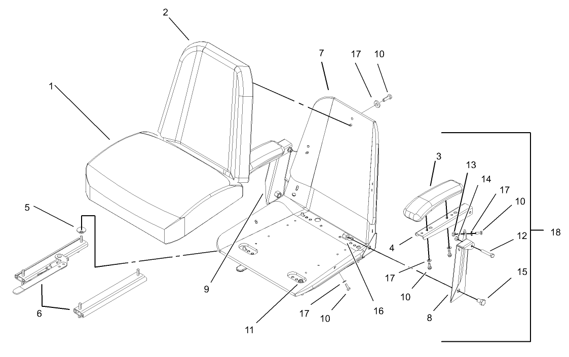 Seat Assembly No. 1-633705