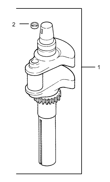 Crankshaft Assembly Kohler CV20S PRO 65593