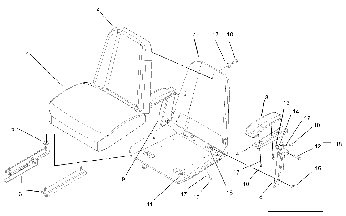 Seat Assembly No. 1-633705