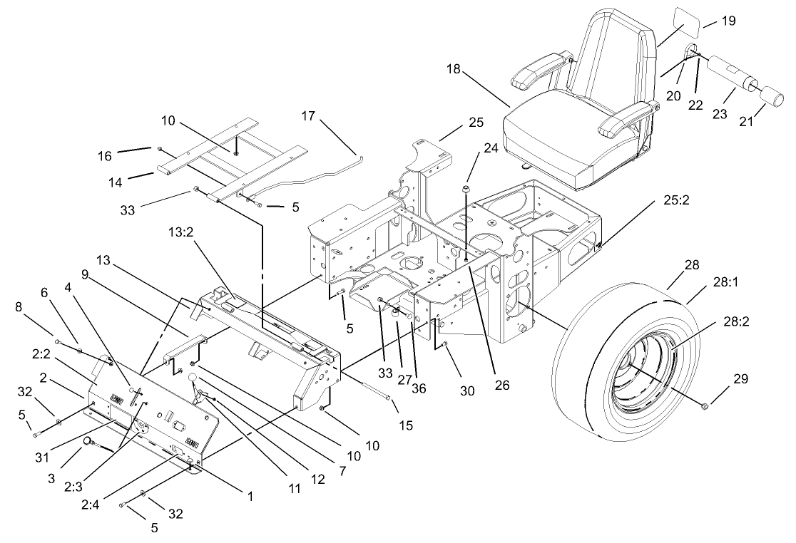 Main Frame Assembly