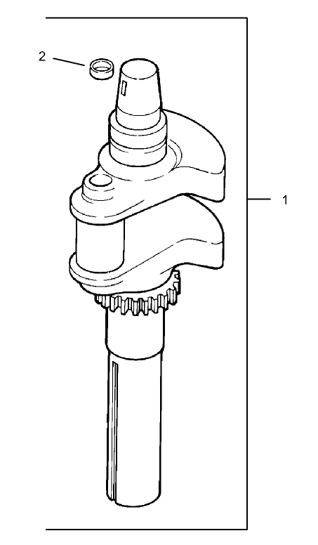 Crankshaft Assembly Kohler CV23S PS75560