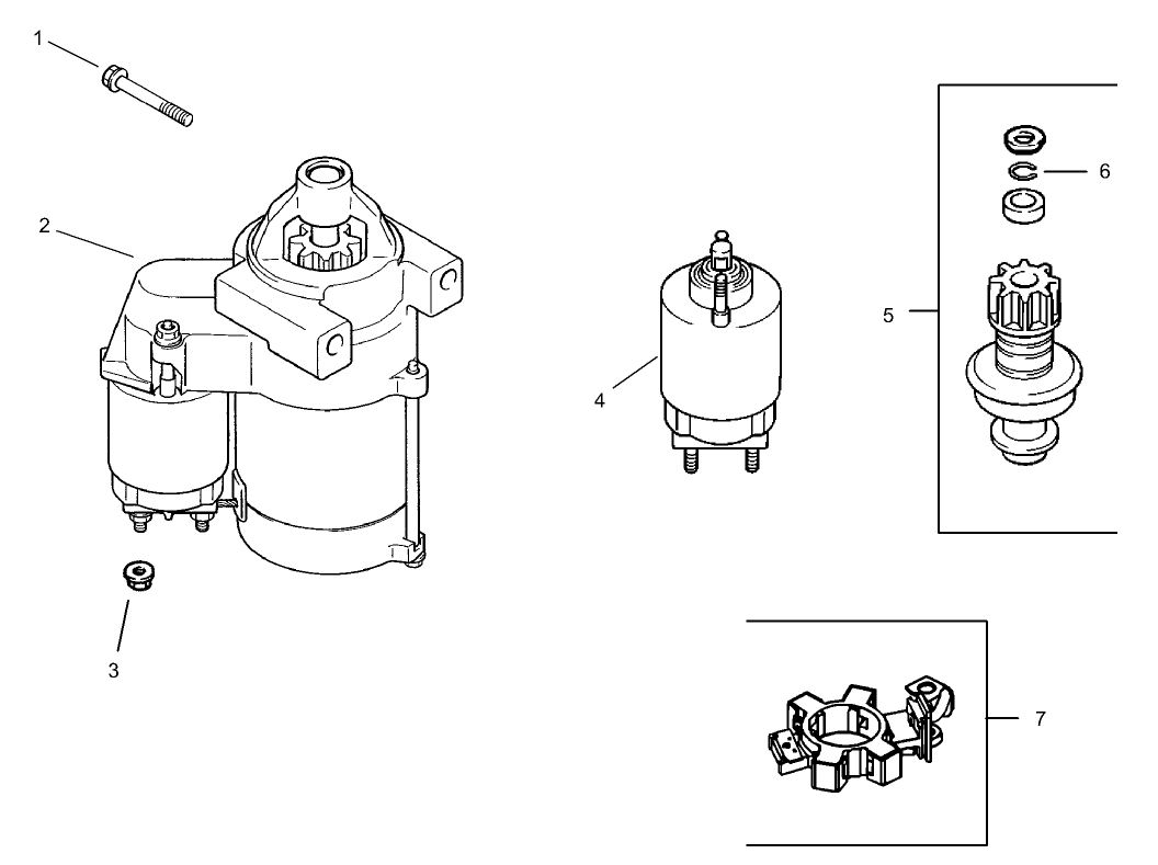 Starter Assembly Kohler CV23S PS75560