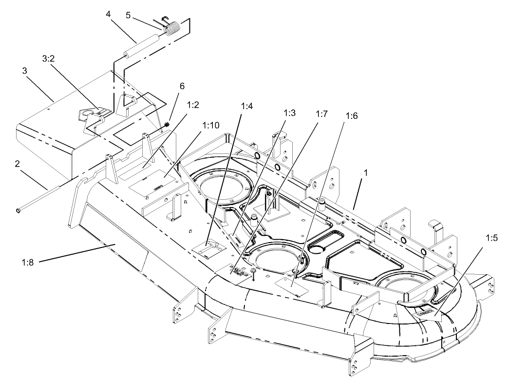 Deck Assembly No. 106-5876