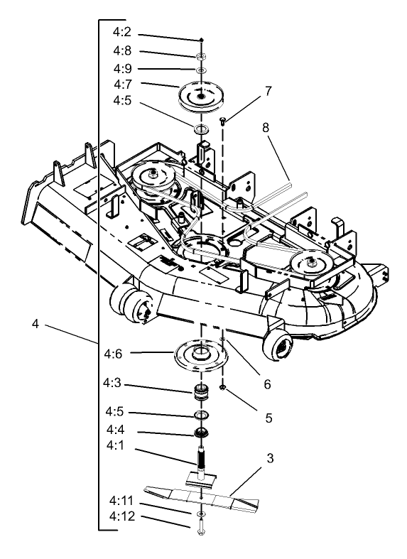 Deck Spindle Assembly