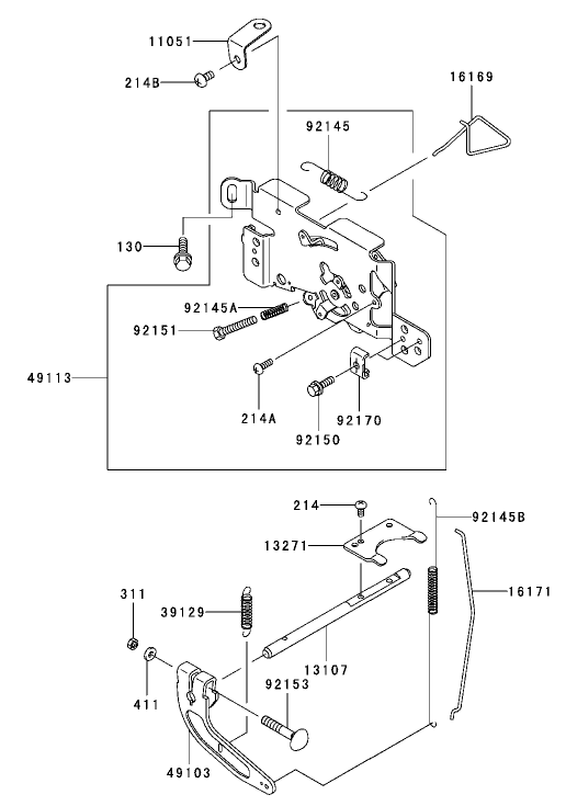 Control Equipment Assembly  Kawasaki FH680V-AS21