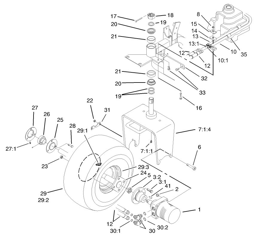 Front Wheel Assembly