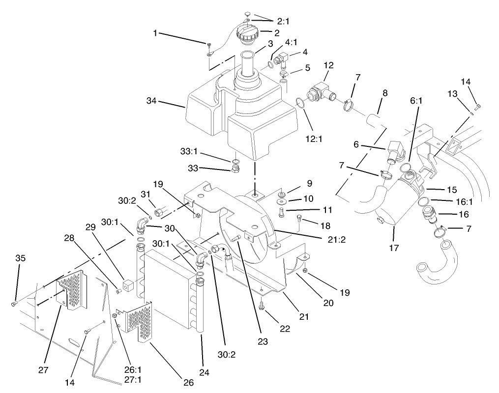 Hydraulic Reservoir Assembly
