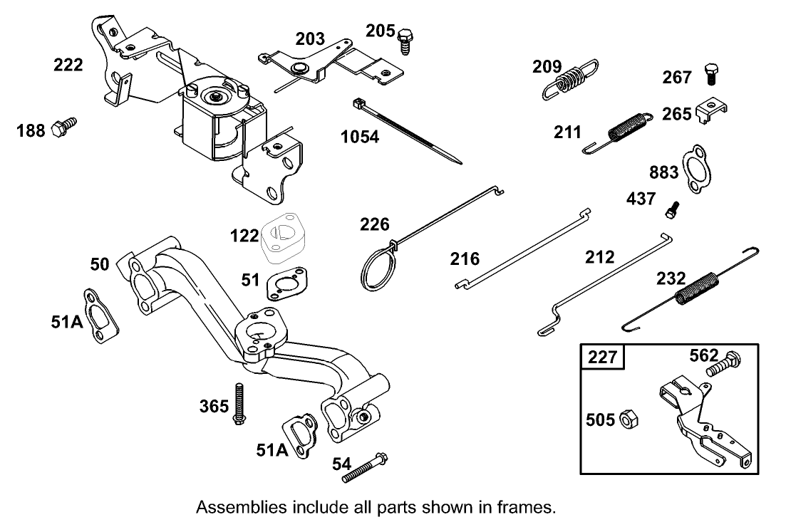 Governor Assembly Briggs and Stratton 350447-1116-E1