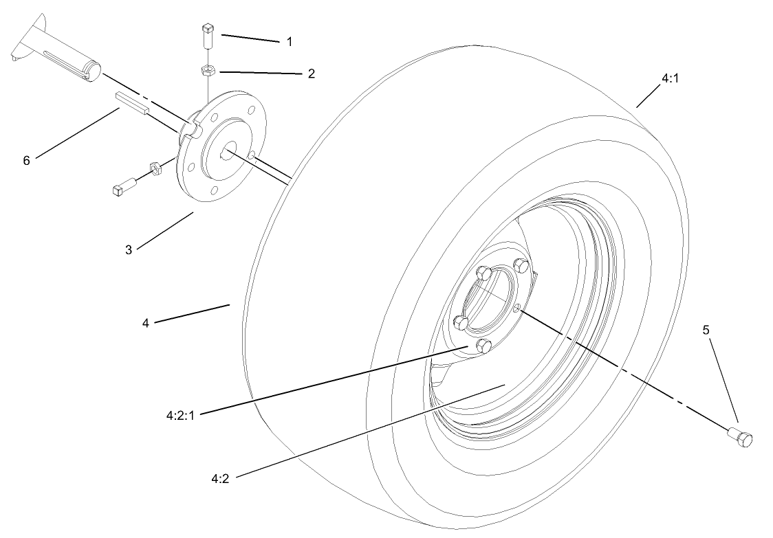 Rear Wheel Assembly
