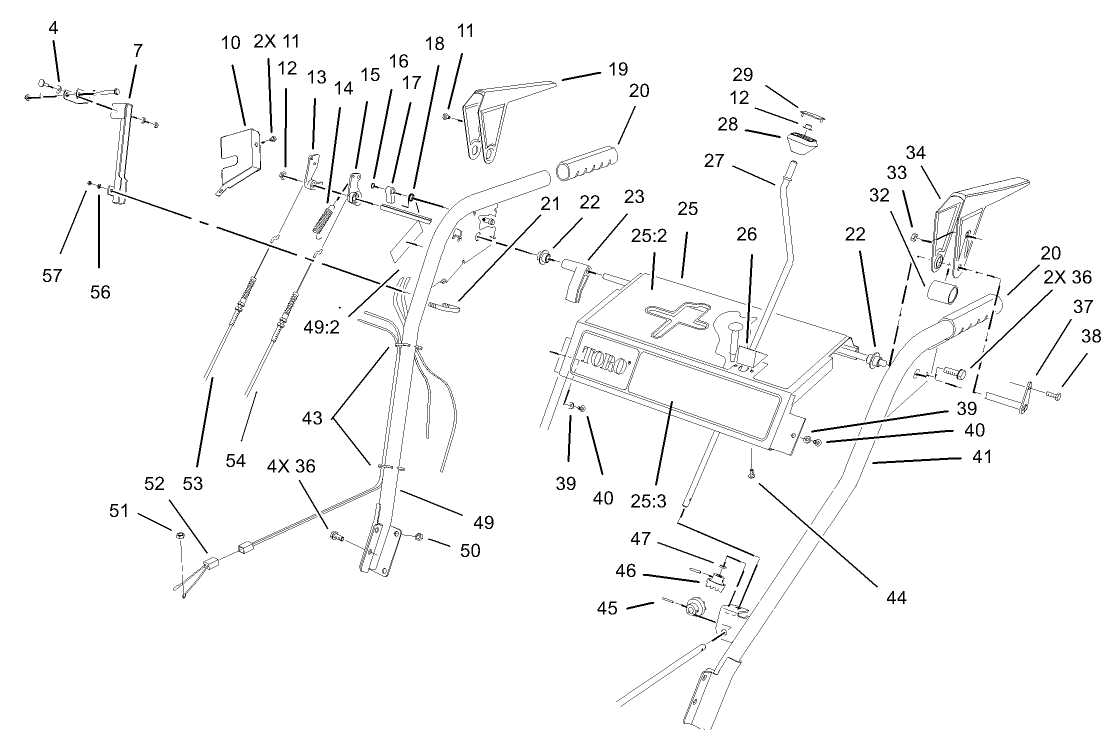 Handle and Control Assembly