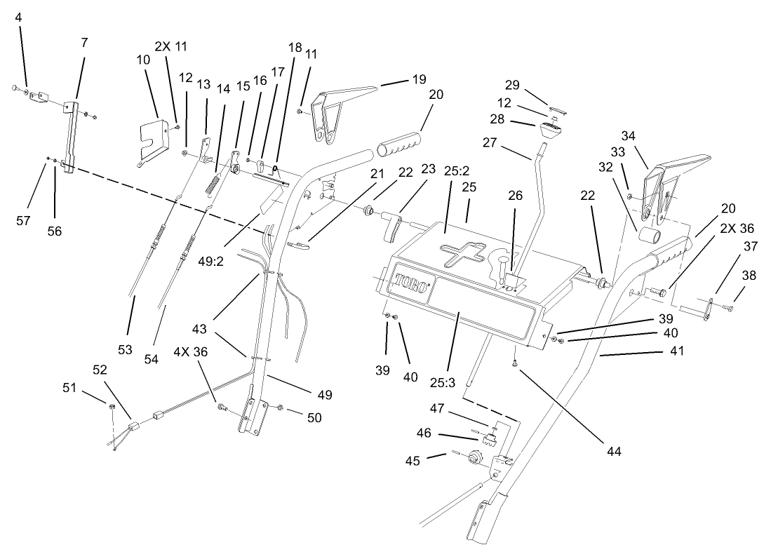 Handle and Control Assembly