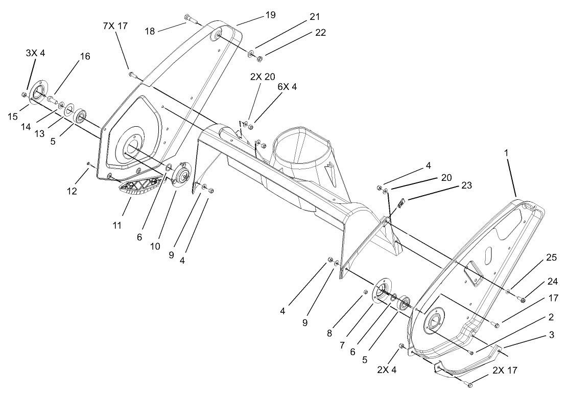 Upper Housing and Side Plate Assembly