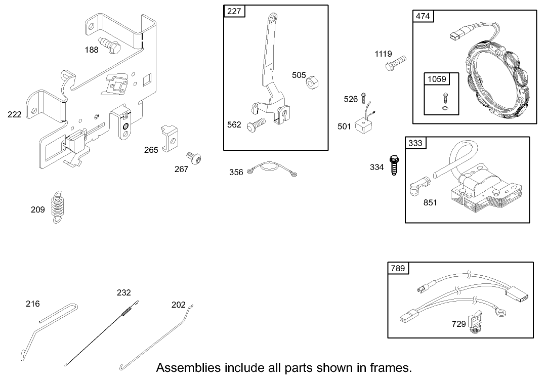 Governor Assembly Briggs and Stratton 286H77-0165-E1