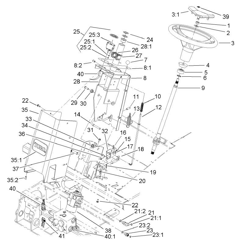 Steering Tower Assembly