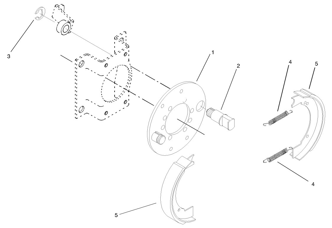 Brake Assembly No. 104-7705