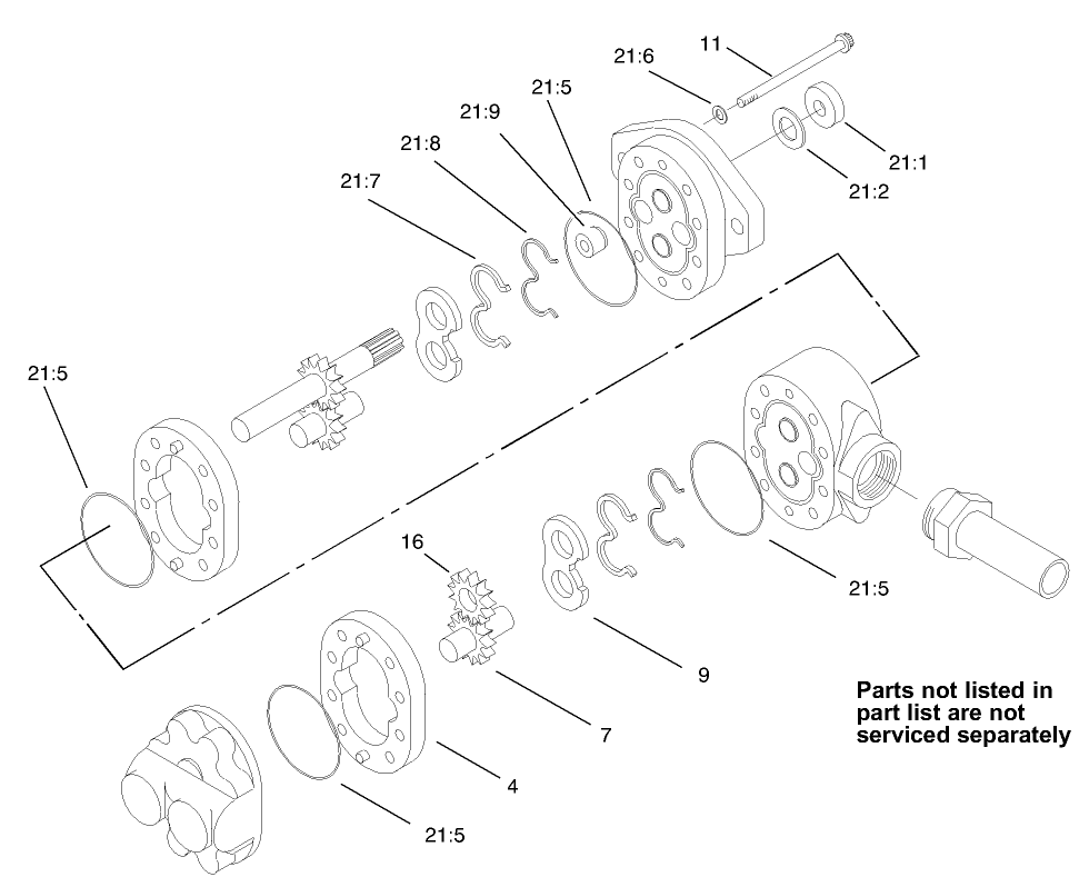 Gear Pump Assembly No. 104-7737