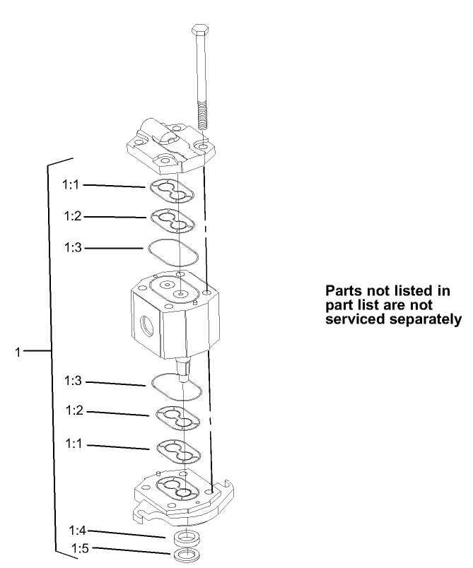 Hydraulic motor Assembly No. 100-6426