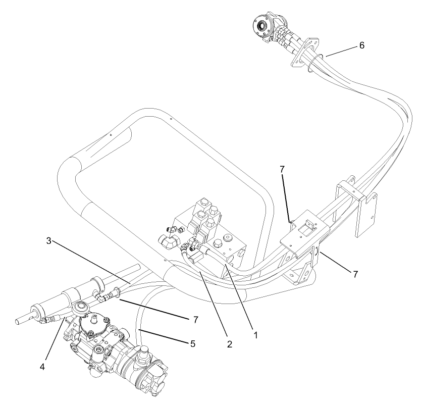 Hydraulic Steering Assembly
