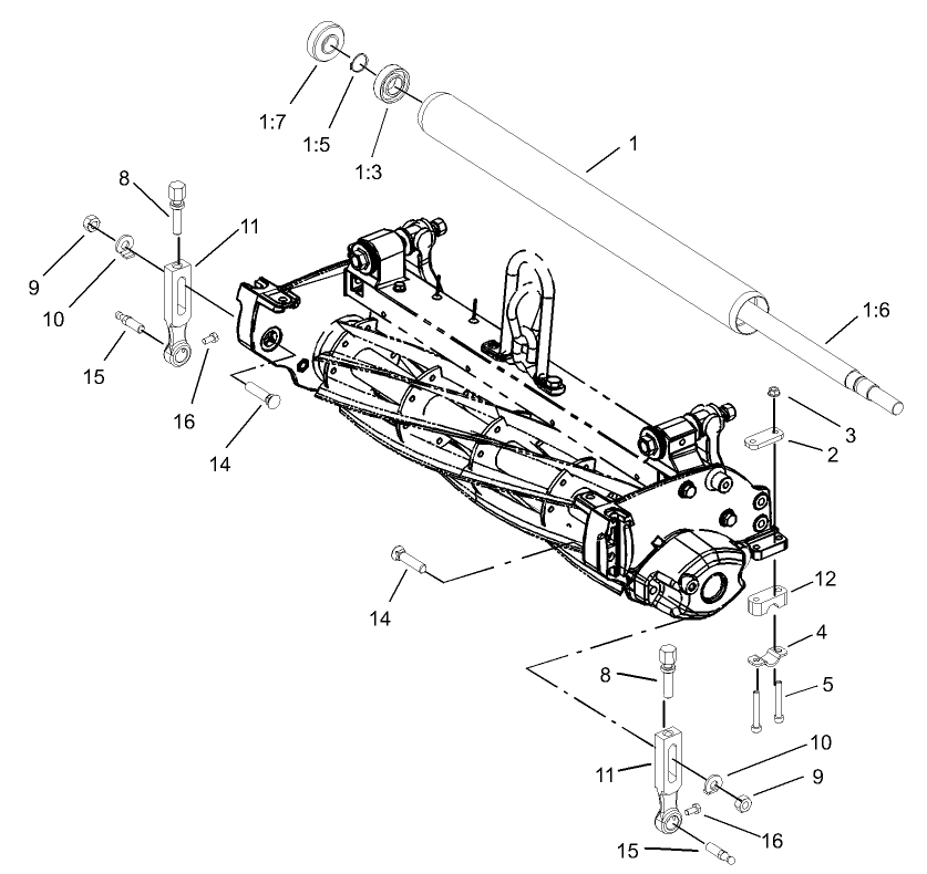 Rear Roller Assembly