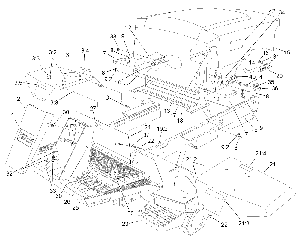 Frame and Body Assembly