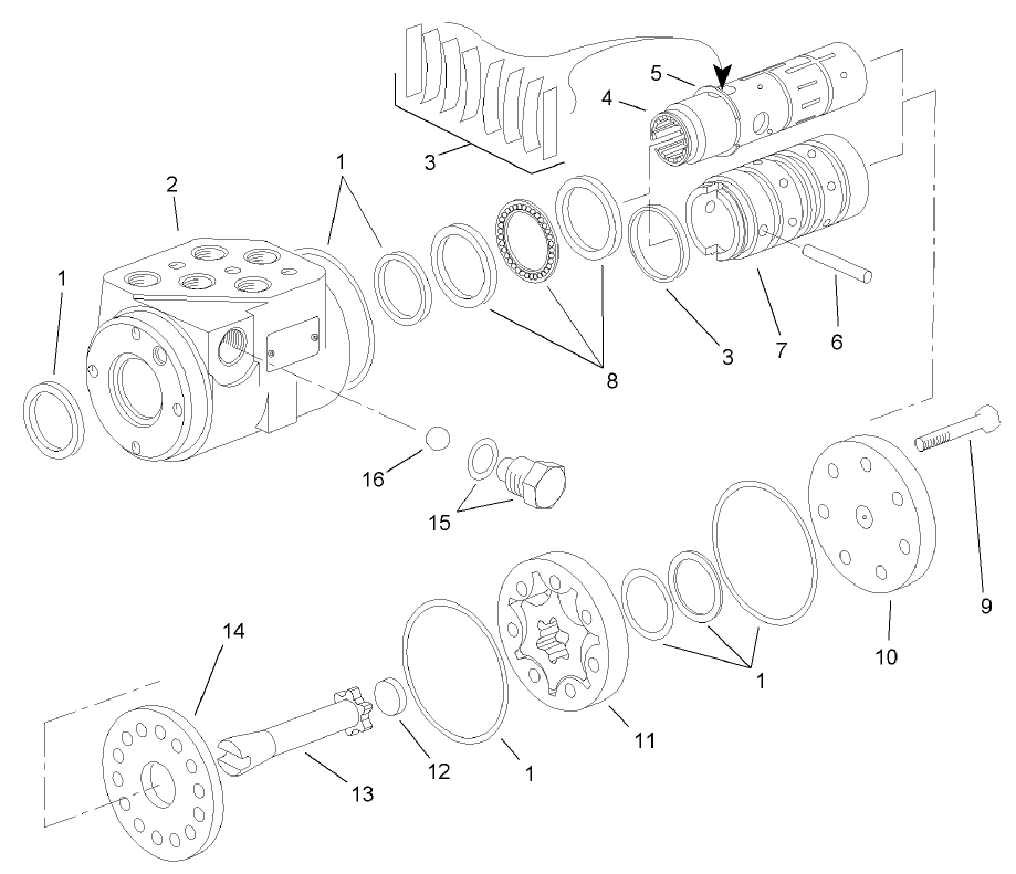Steering Control Assembly No. 105-3315