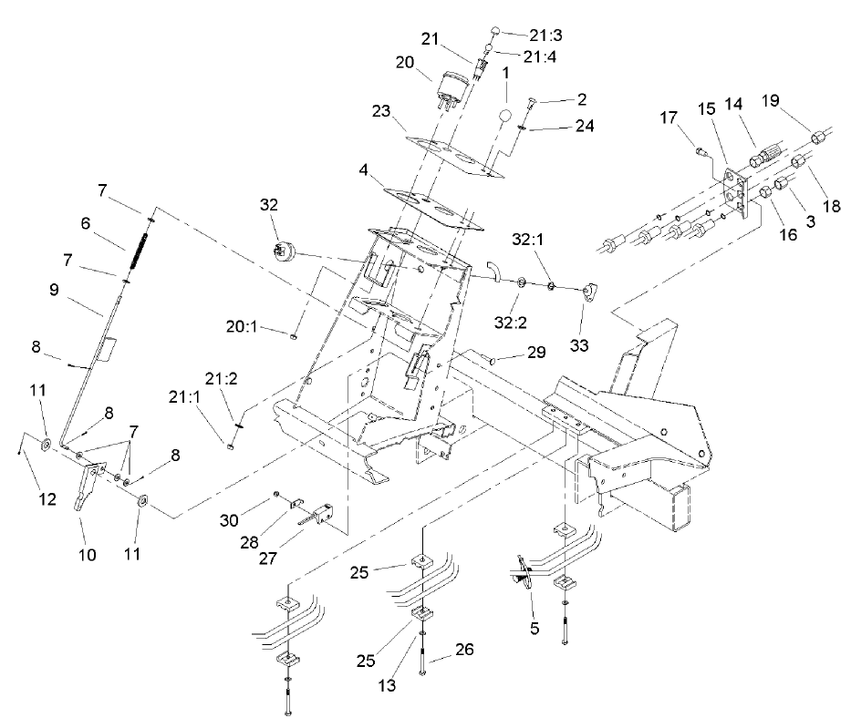Steering Tower Assembly