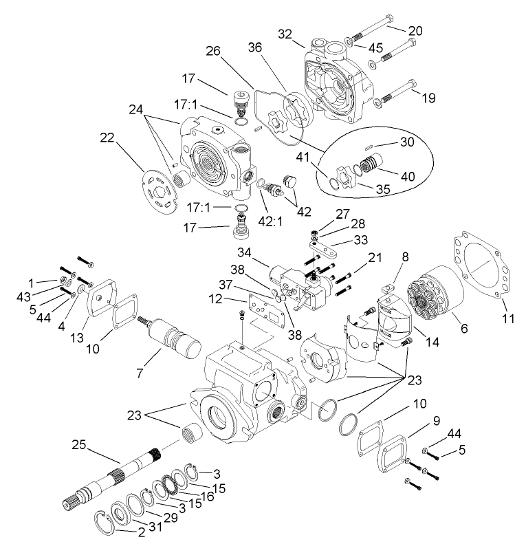 Piston Pump Assembly No. 107-4441