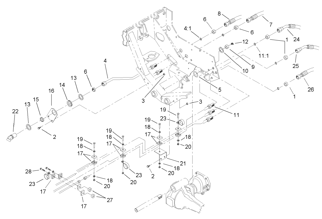 Rear Hydraulic Assembly