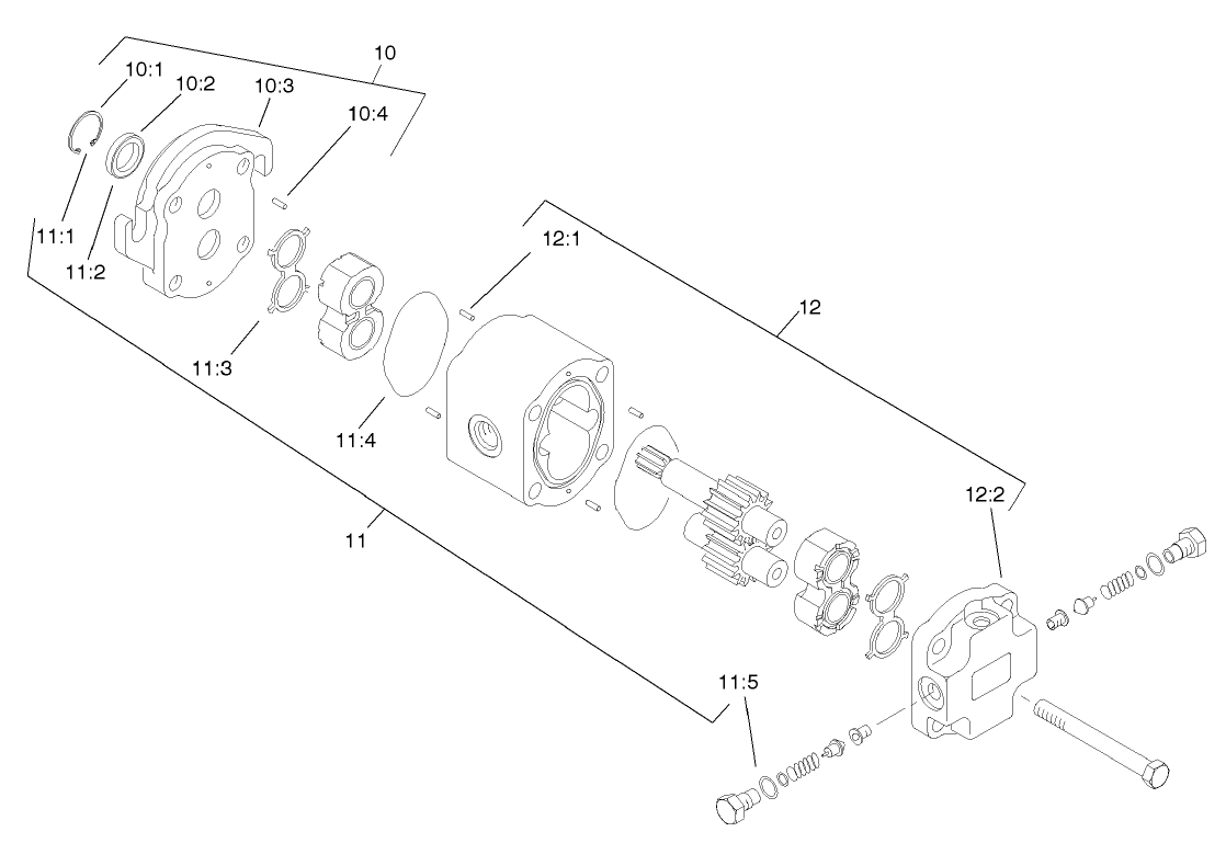 Hydraulic Motor Assembly No. 98-9999