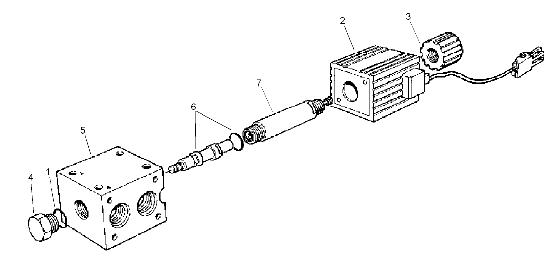 Four Wheel Drive Valve Assembly No. 76-9970