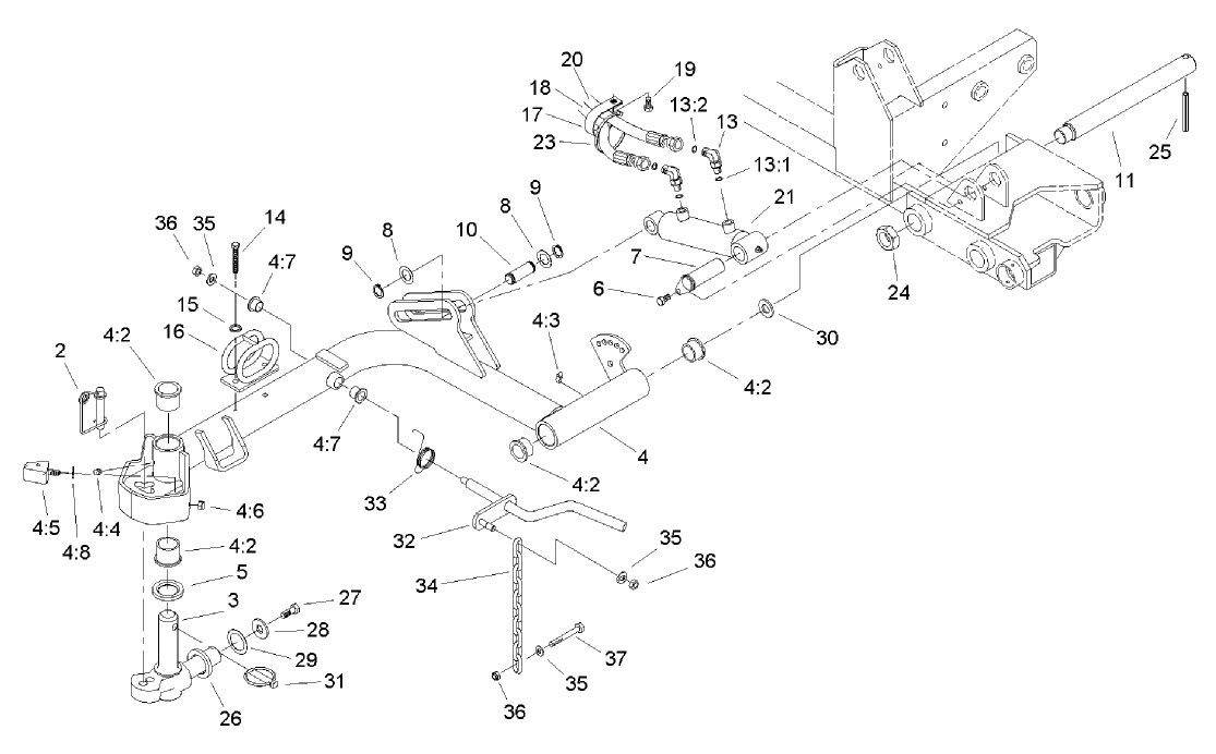 Front No. 1 Lift Arm Assembly
