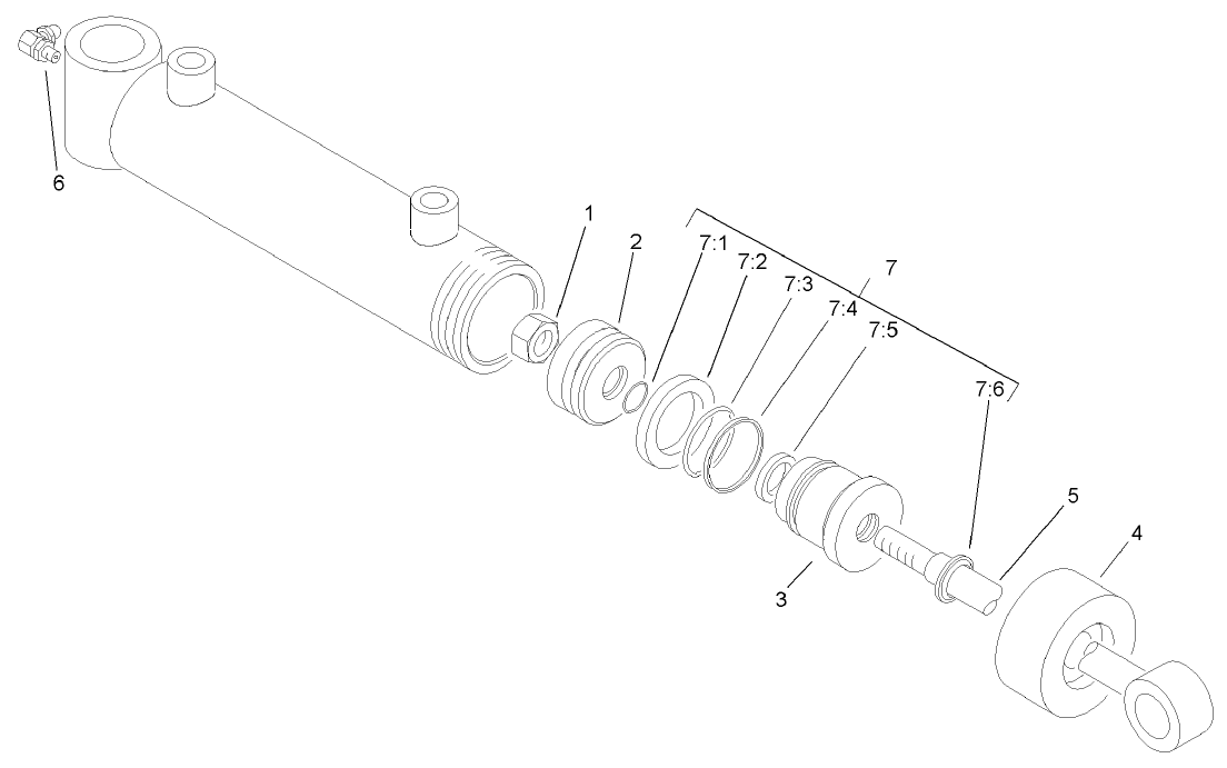 Lift Cylinder Assembly No. 93-2631