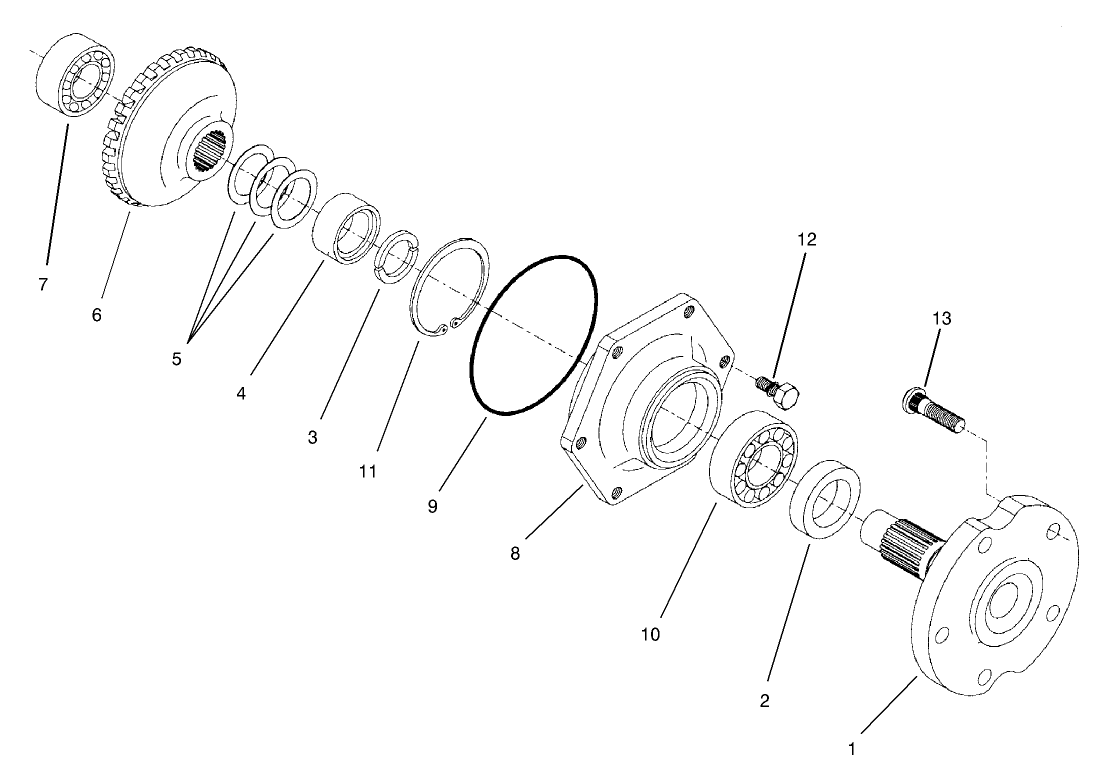 Axle Assembly Rear Axle Assembly No. 100-3784