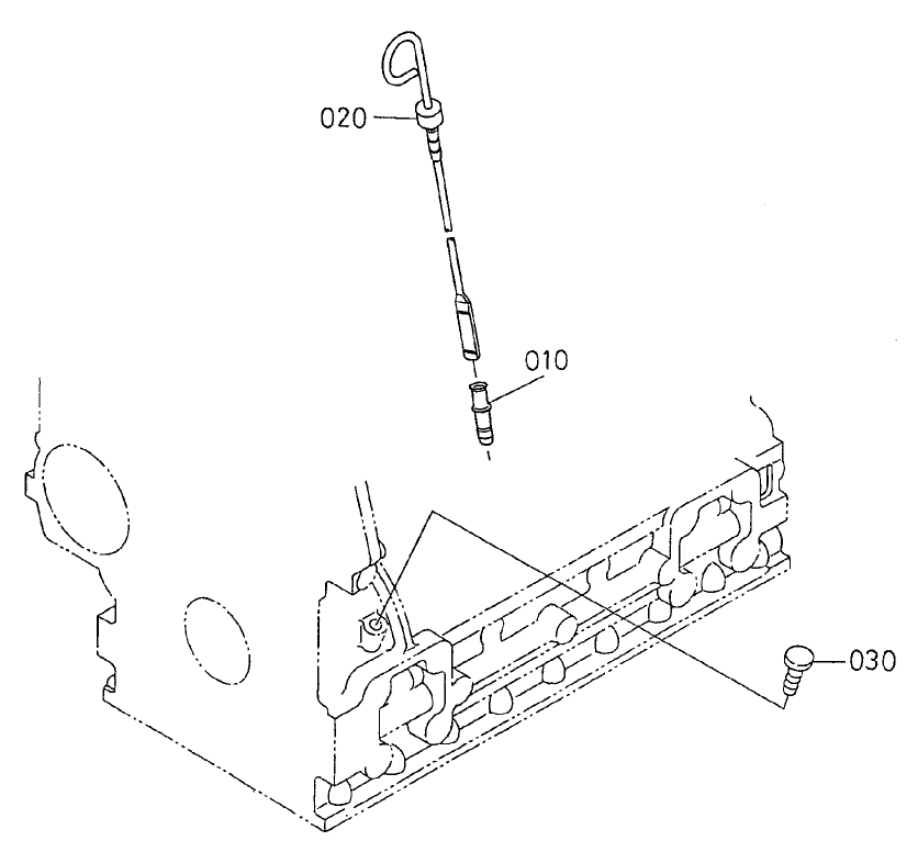 Dipstick and Guide Assembly