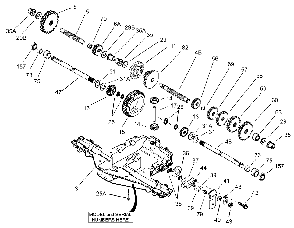 Case Assembly Peerless No. MST-542D