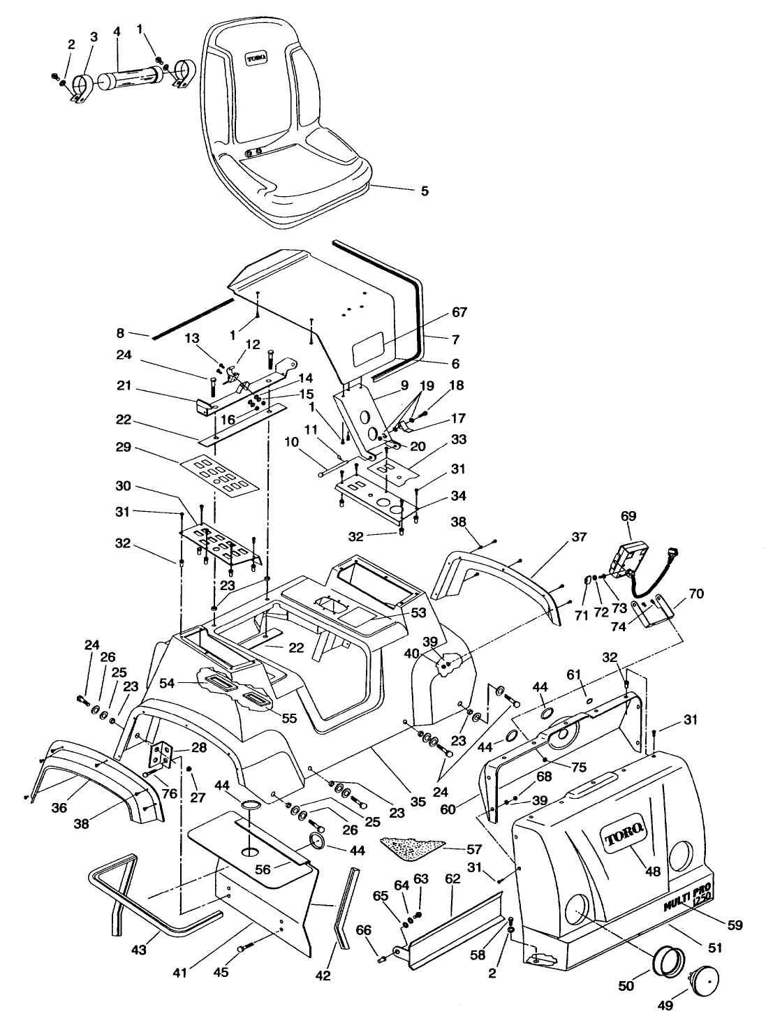 ENGINE COVER ASM