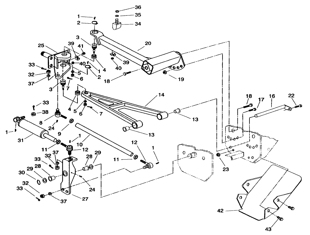 FRONT SUSPENSION ASM