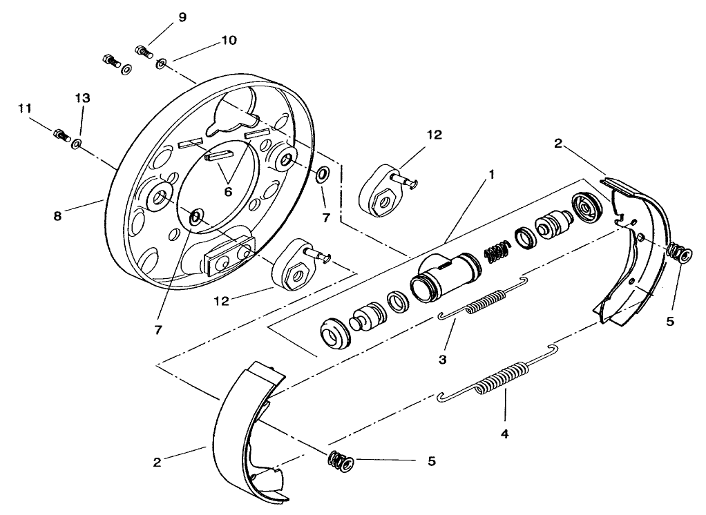 Front Brake Assembly No. 100-8285