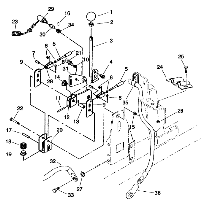 SHIFT LEVER ASM
