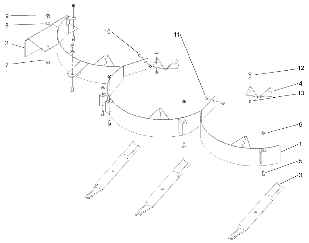 72in Recycler Kit Assembly