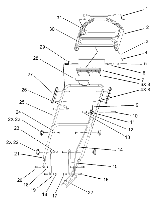 Handle and Control Assembly