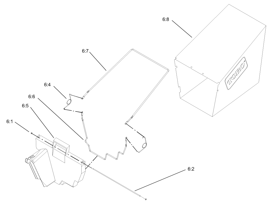 Rear Bagger Assembly No. 11-0189